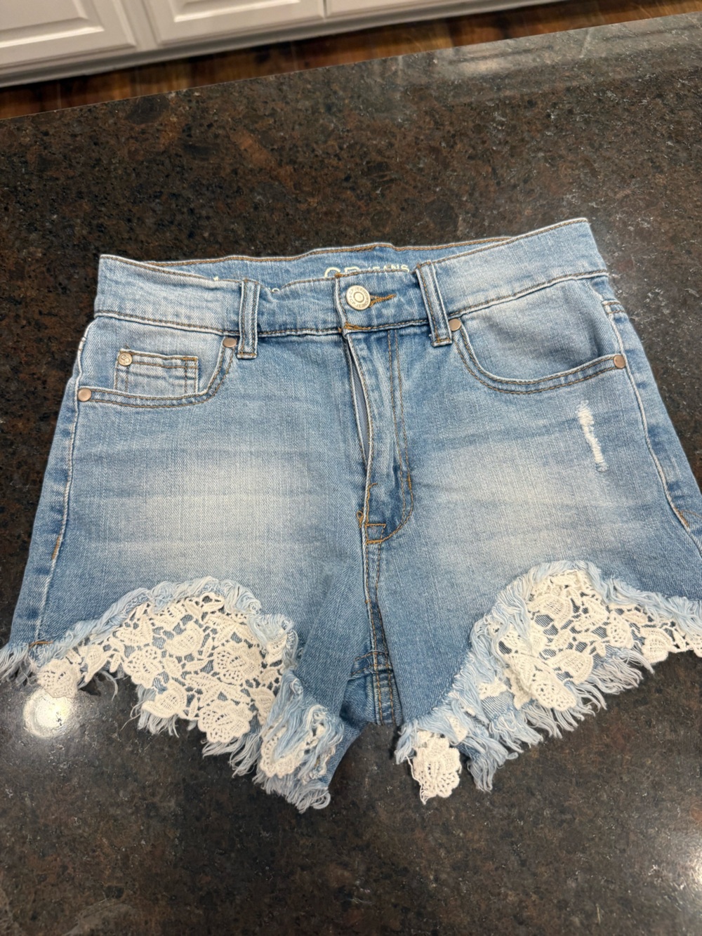 CP Denim High Rise Shorts - size 1/25